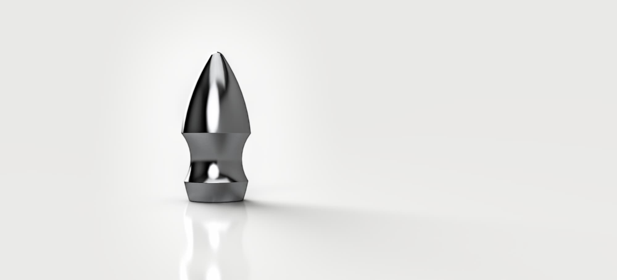 Chrome Vertex Finial