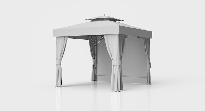 Full Curtain Split Wall