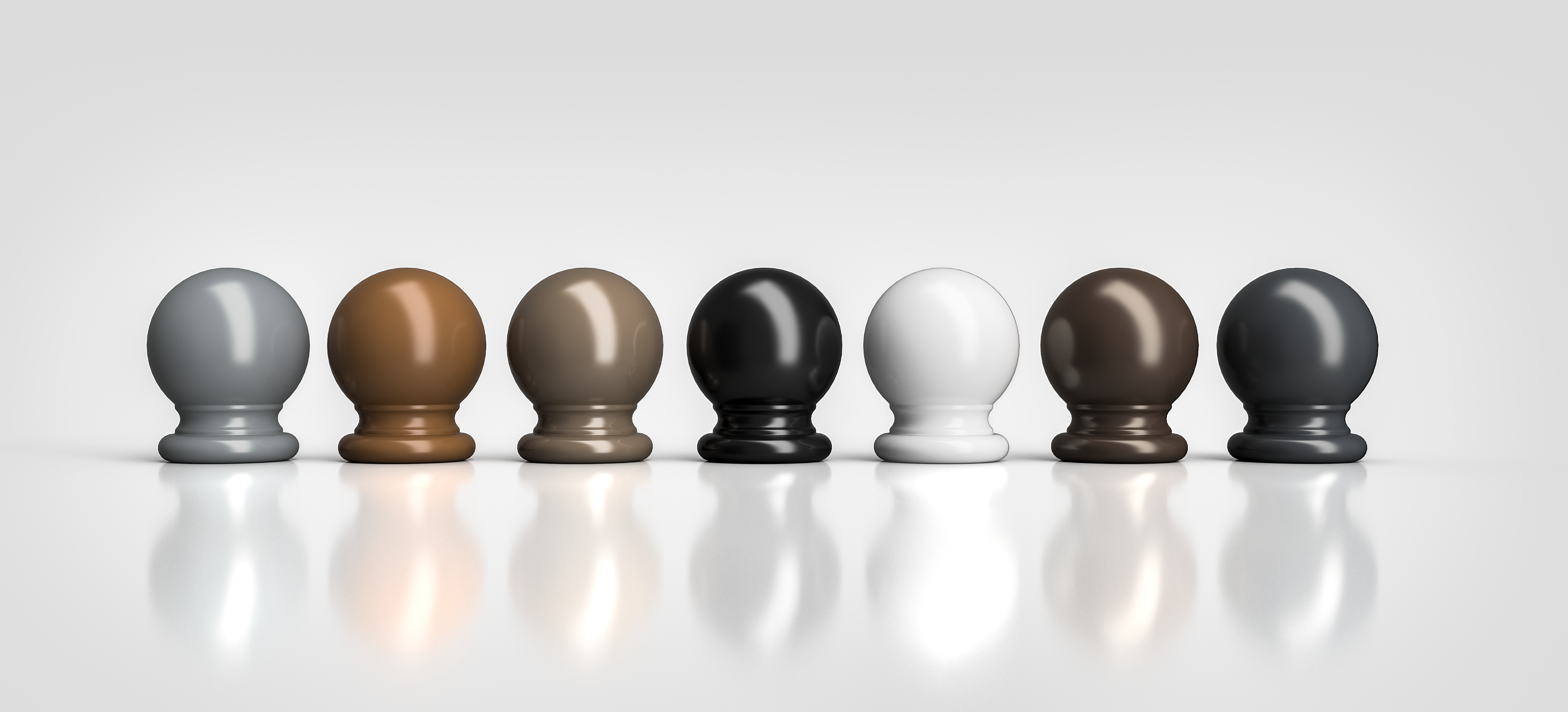 TPU Matching Ball Finial