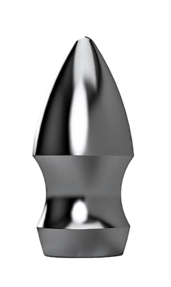 Chrome Vertex Finial