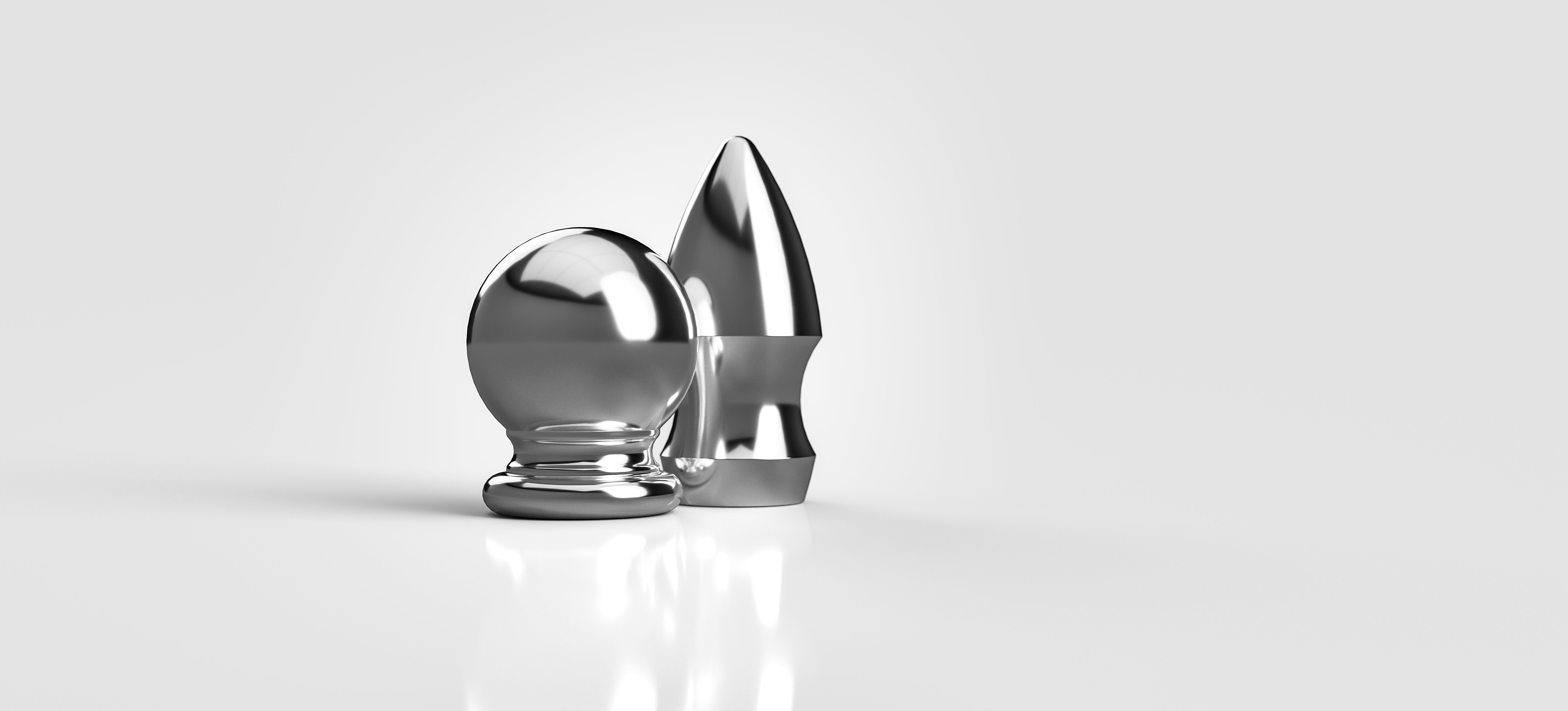 Chrome or Stainless Steel