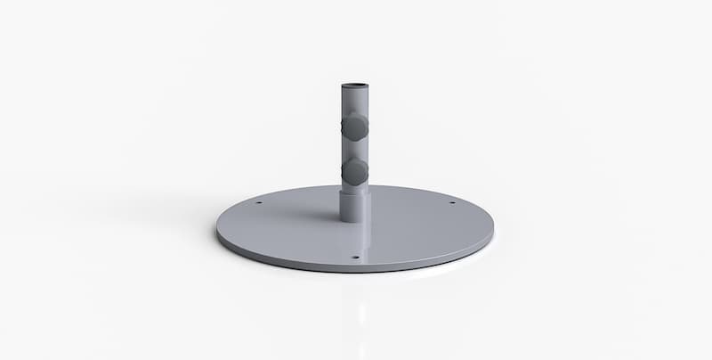 50c Resin Table Base