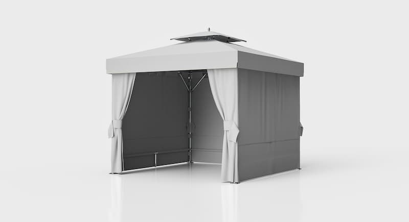 Full Privacy Tension Wall